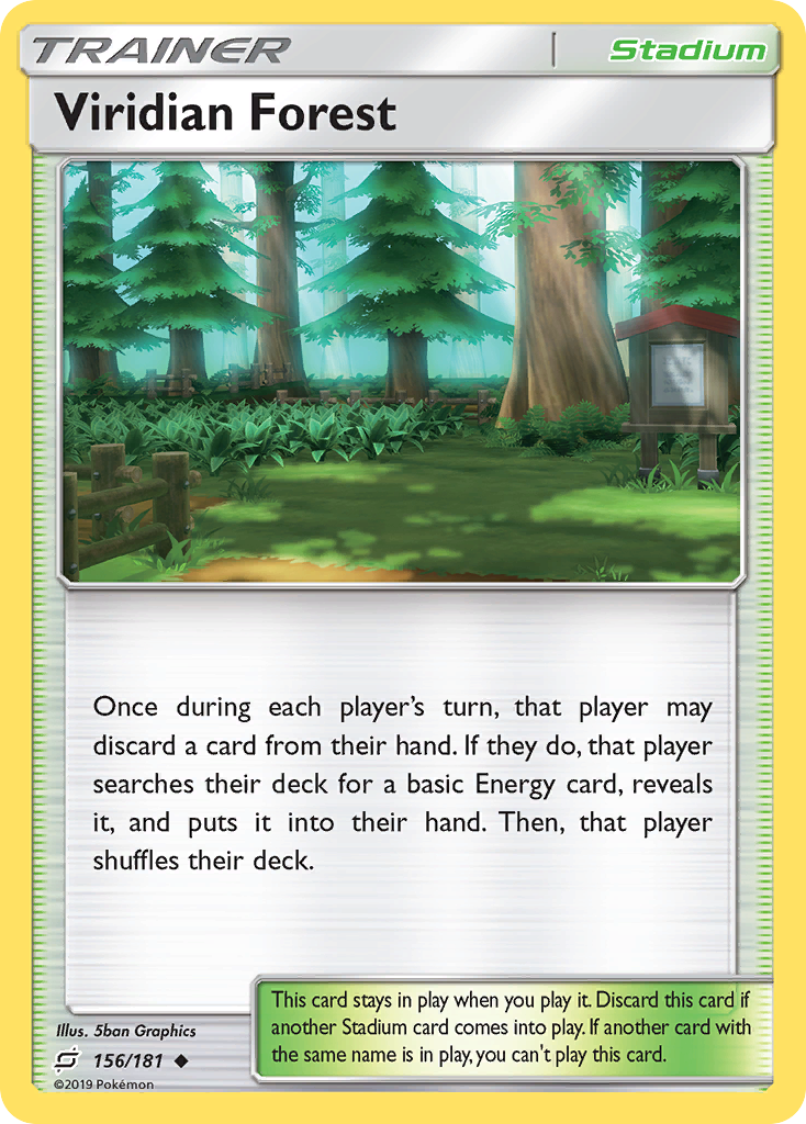 Viridian Forest (156/181) [Sun & Moon: Team Up] | Tables and Towers