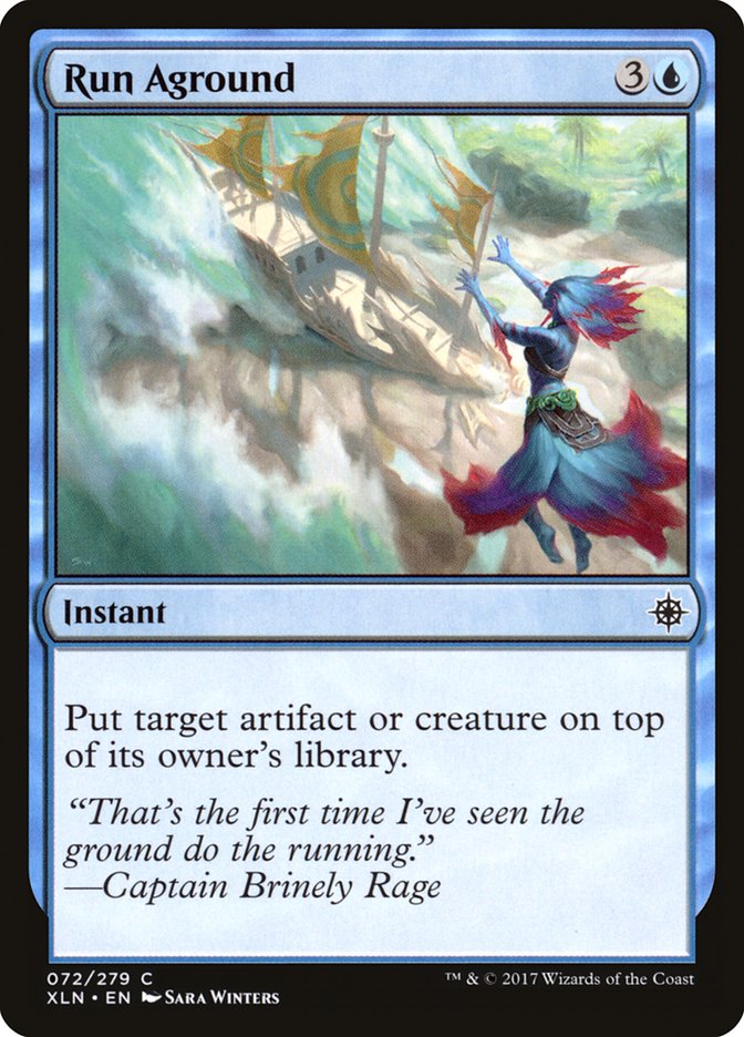 Run Aground [Ixalan] | Tables and Towers