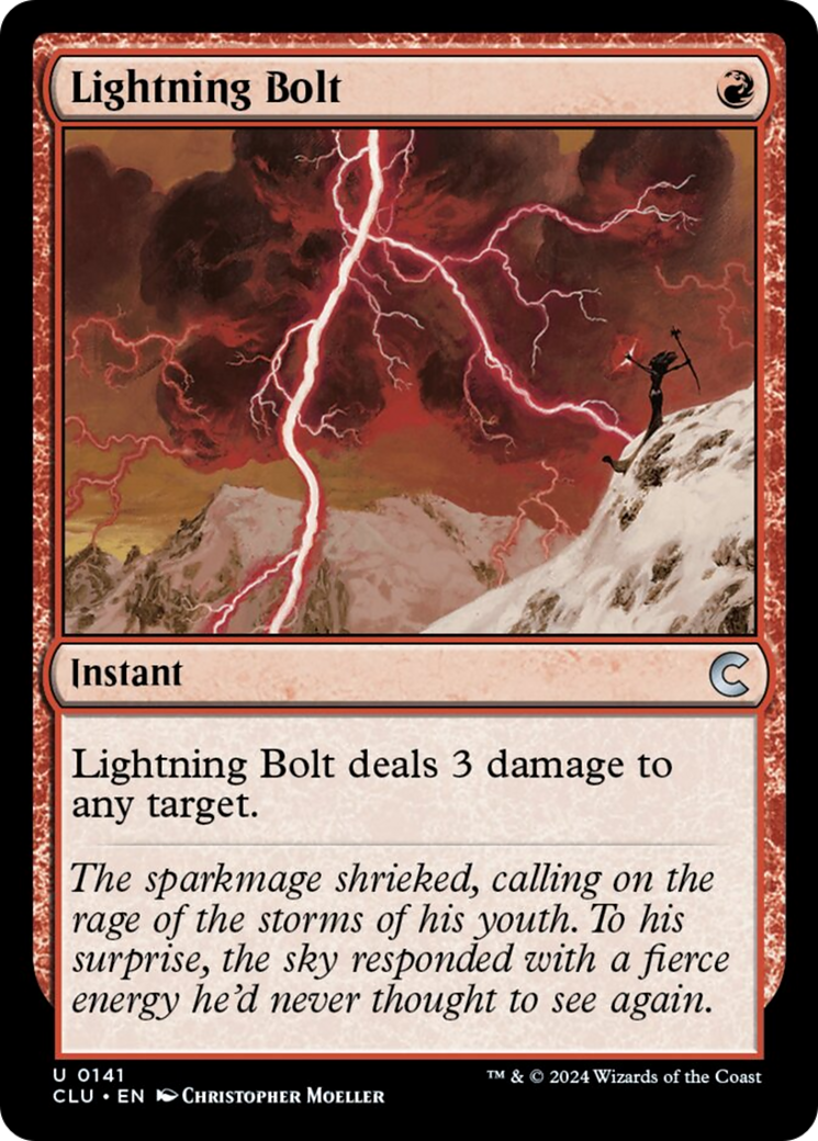 Lightning Bolt [Ravnica: Clue Edition] | Tables and Towers