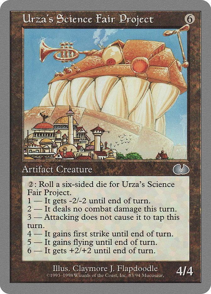 Urza's Science Fair Project [Unglued] | Tables and Towers