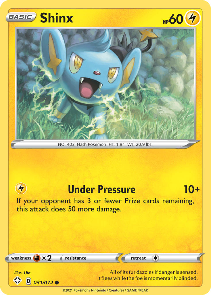 Shinx (031/072) [Sword & Shield: Shining Fates] | Tables and Towers