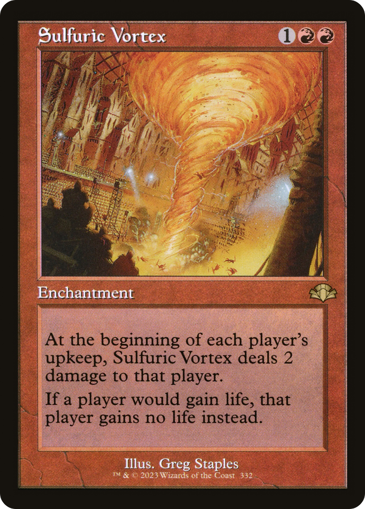 Sulfuric Vortex (Retro) [Dominaria Remastered] | Tables and Towers