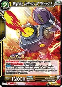 Magetta, Defender of Universe 6 (BT7-089_PR) [Assault of the Saiyans Prerelease Promos] | Tables and Towers