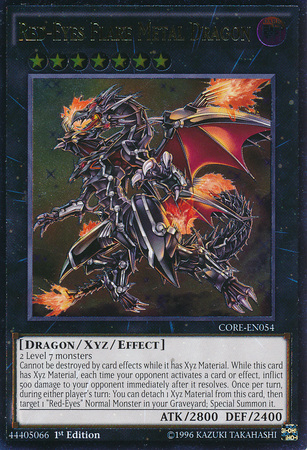 Red-Eyes Flare Metal Dragon [CORE-EN054] Ultimate Rare | Tables and Towers