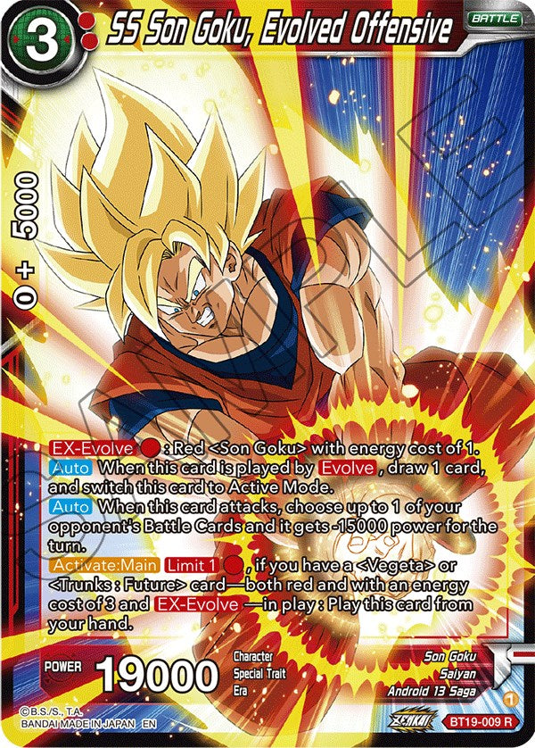 SS Son Goku, Evolved Offensive (BT19-009) [Fighter's Ambition] | Tables and Towers