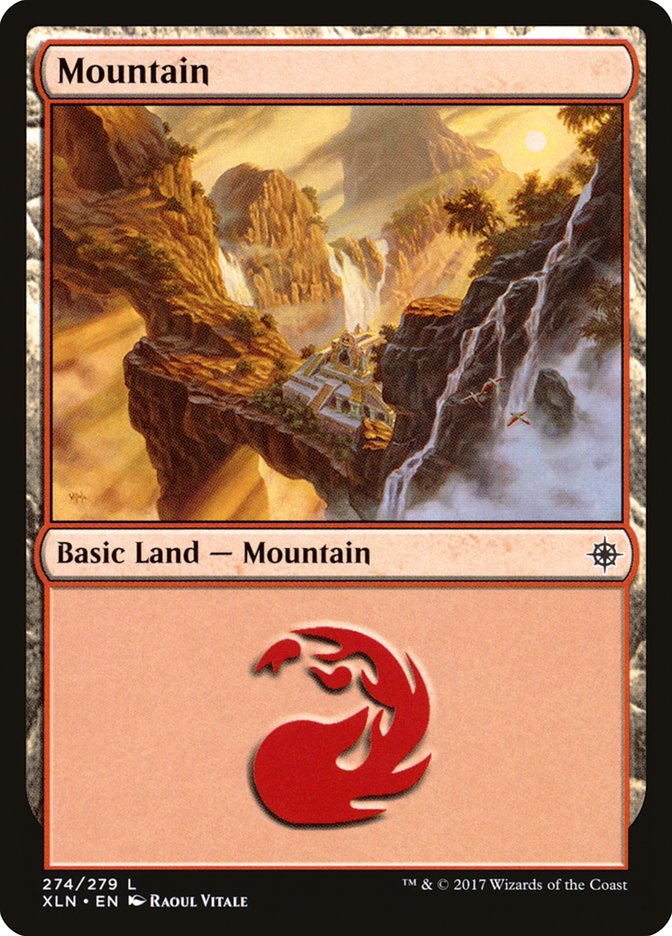 Mountain (274) [Ixalan] | Tables and Towers