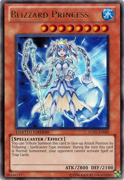 Blizzard Princess [YG07-EN001] Ultra Rare | Tables and Towers