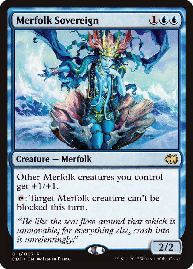 Merfolk Sovereign [Duel Decks: Merfolk vs. Goblins] | Tables and Towers