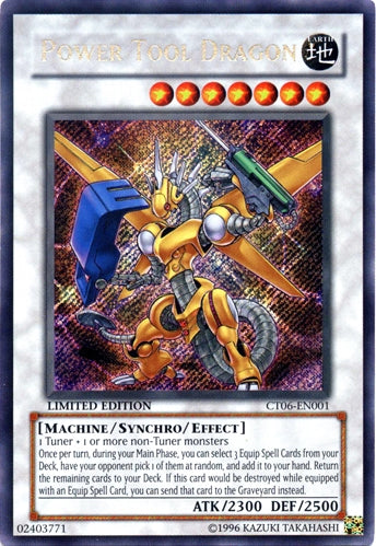 Power Tool Dragon [CT06-EN001] Secret Rare | Tables and Towers