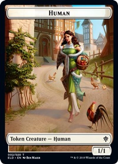 Human // Insect Double-Sided Token [Challenger Decks 2021 Tokens] | Tables and Towers