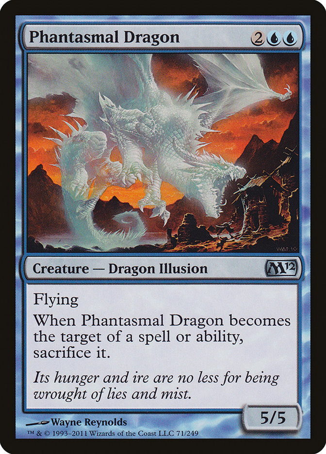 Phantasmal Dragon [Magic 2012] | Tables and Towers