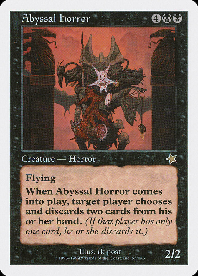 Abyssal Horror [Starter 1999] | Tables and Towers