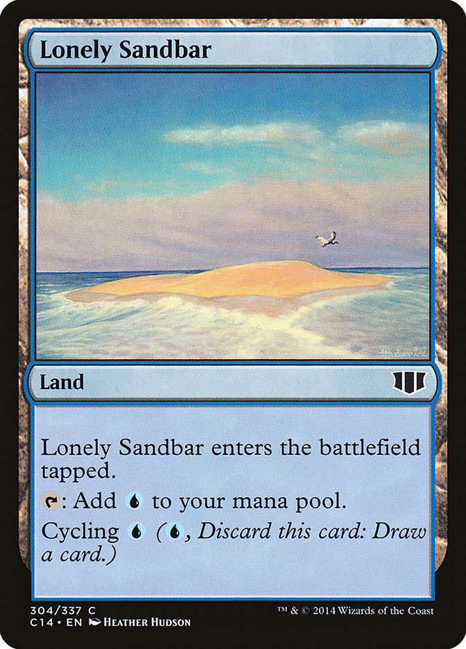 Lonely Sandbar [Commander 2014] | Tables and Towers