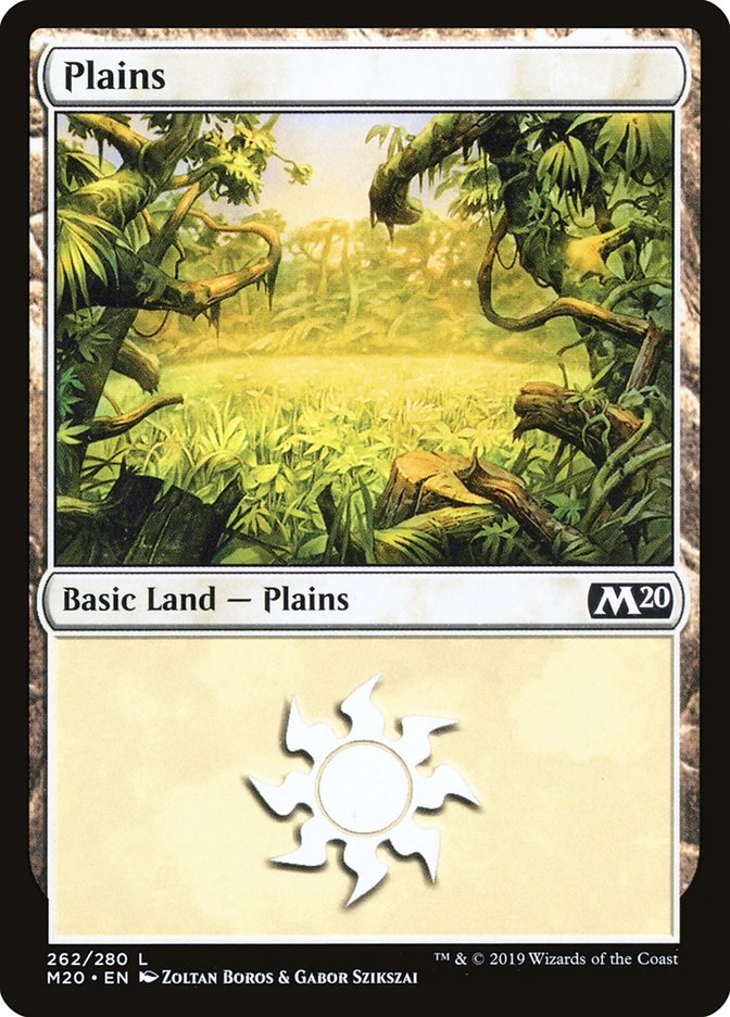 Plains (262) [Core Set 2020] | Tables and Towers