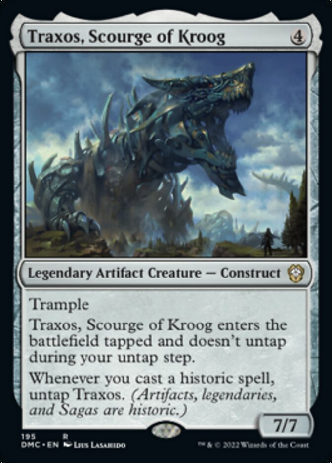 Traxos, Scourge of Kroog [Dominaria United Commander] | Tables and Towers