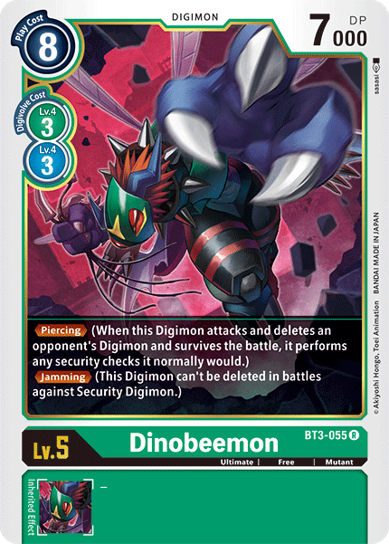 Dinobeemon [BT3-055] [Release Special Booster Ver.1.5] | Tables and Towers