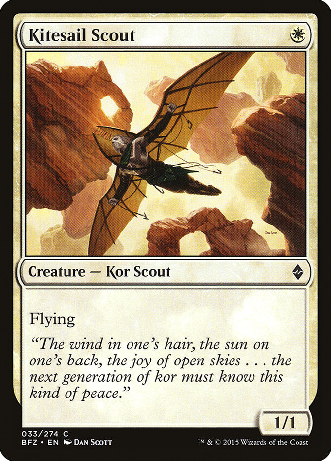 Kitesail Scout [Battle for Zendikar] | Tables and Towers