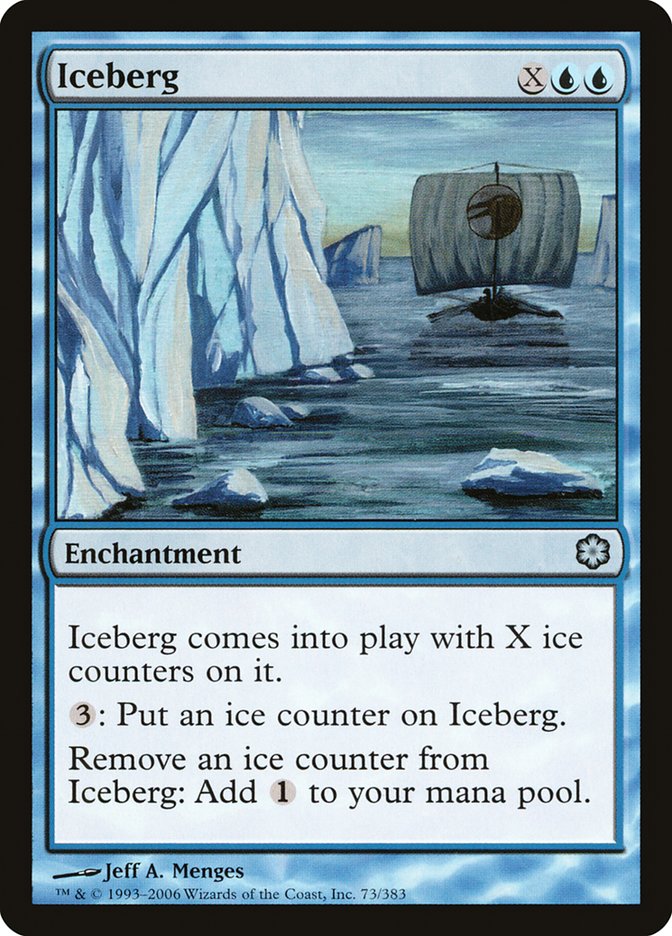 Iceberg [Coldsnap Theme Decks] | Tables and Towers