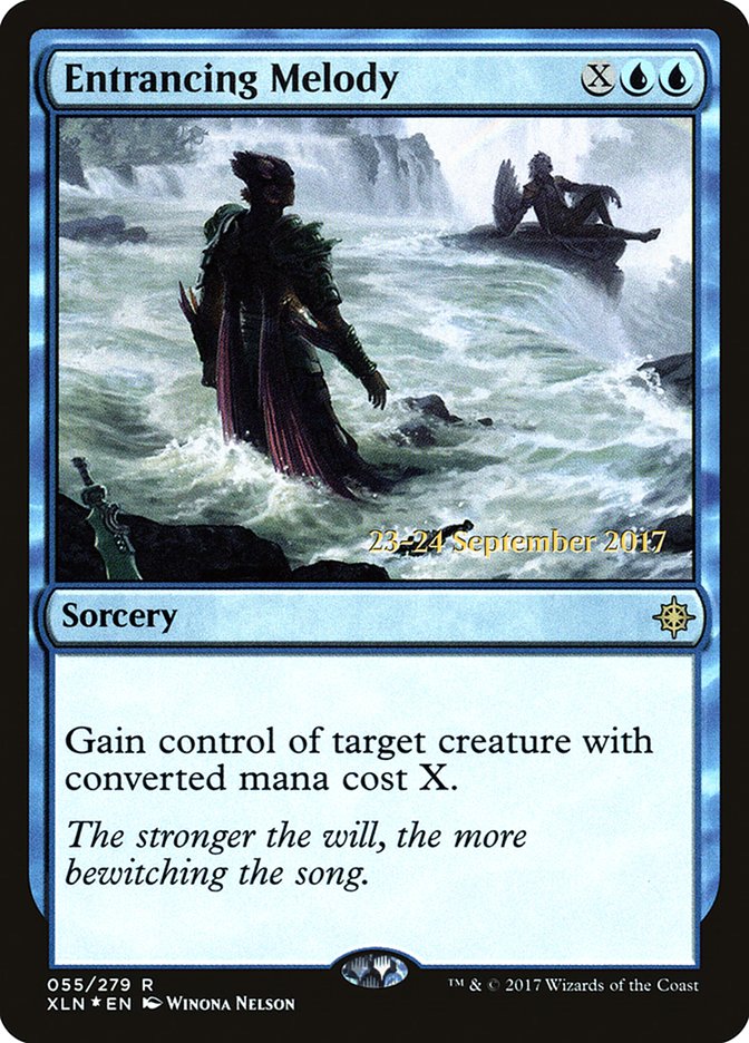 Entrancing Melody [Ixalan Prerelease Promos] | Tables and Towers