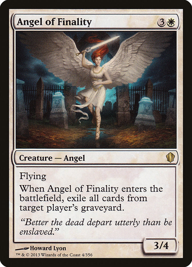 Angel of Finality [Commander 2013] | Tables and Towers