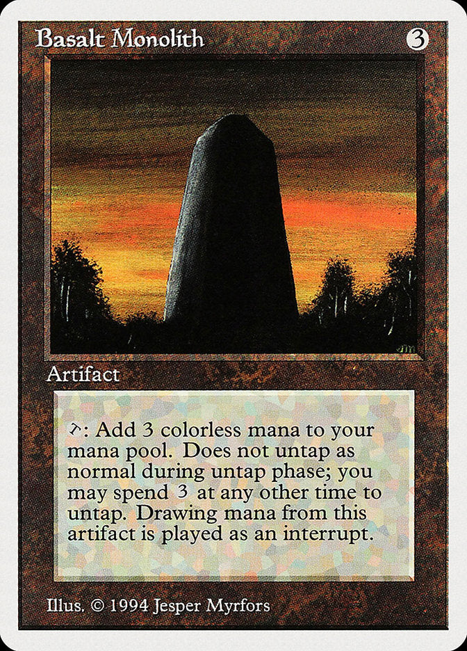 Basalt Monolith [Summer Magic / Edgar] | Tables and Towers