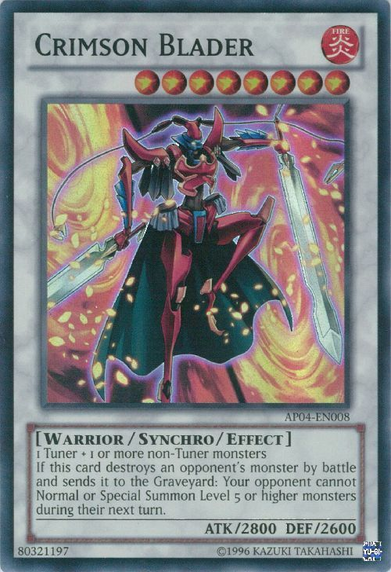 Crimson Blader [AP04-EN008] Super Rare | Tables and Towers