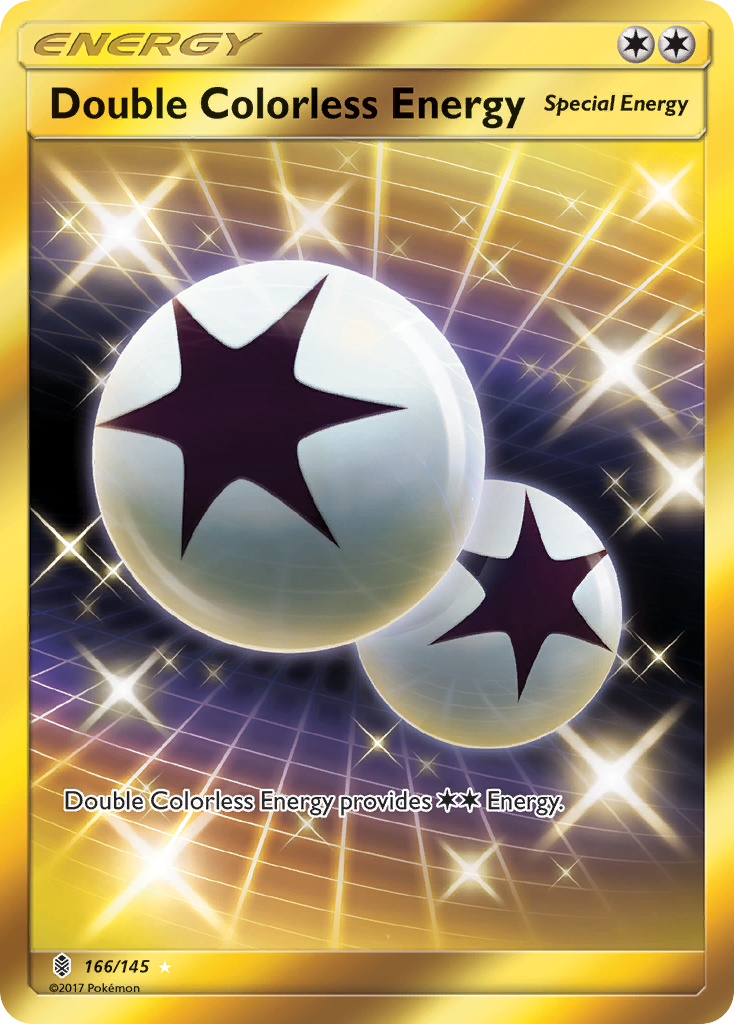 Double Colorless Energy (166/145) [Sun & Moon: Guardians Rising] | Tables and Towers