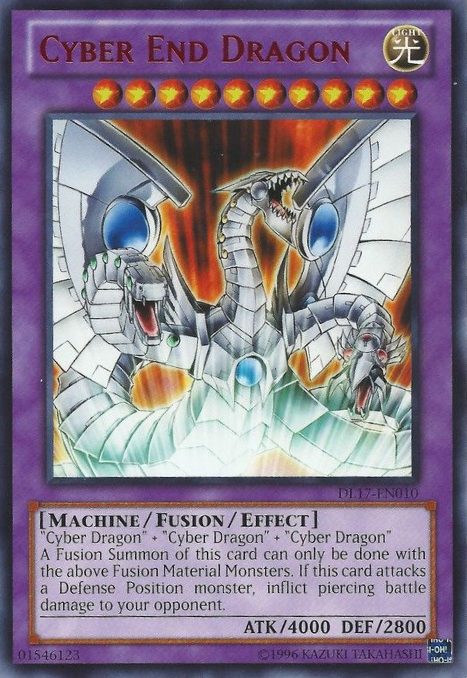 Cyber End Dragon (Red) [DL17-EN010] Rare | Tables and Towers