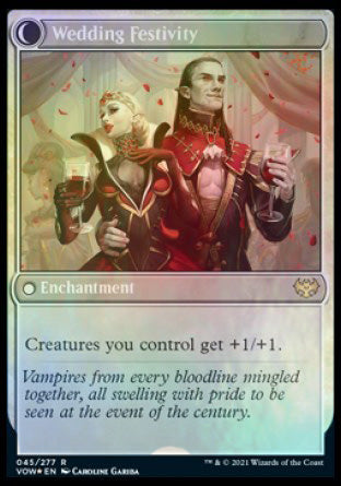 Wedding Announcement // Wedding Festivity [Innistrad: Crimson Vow Prerelease Promos] | Tables and Towers