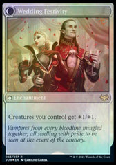 Wedding Announcement // Wedding Festivity [Innistrad: Crimson Vow Prerelease Promos] | Tables and Towers