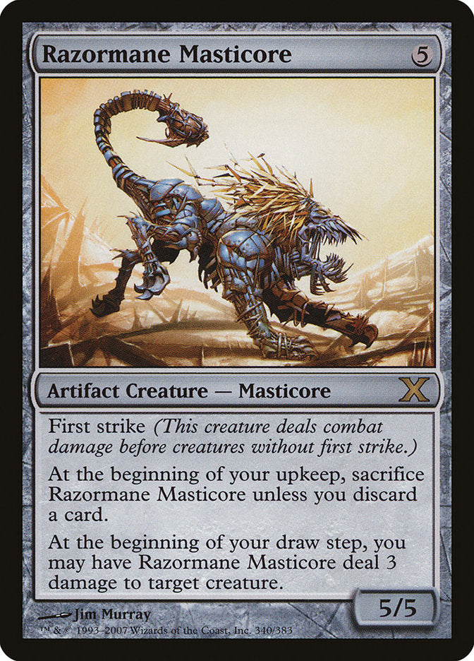 Razormane Masticore [Tenth Edition] | Tables and Towers