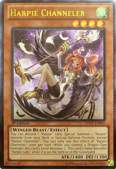 Harpie Channeler [LTGY-EN035] Ultimate Rare | Tables and Towers