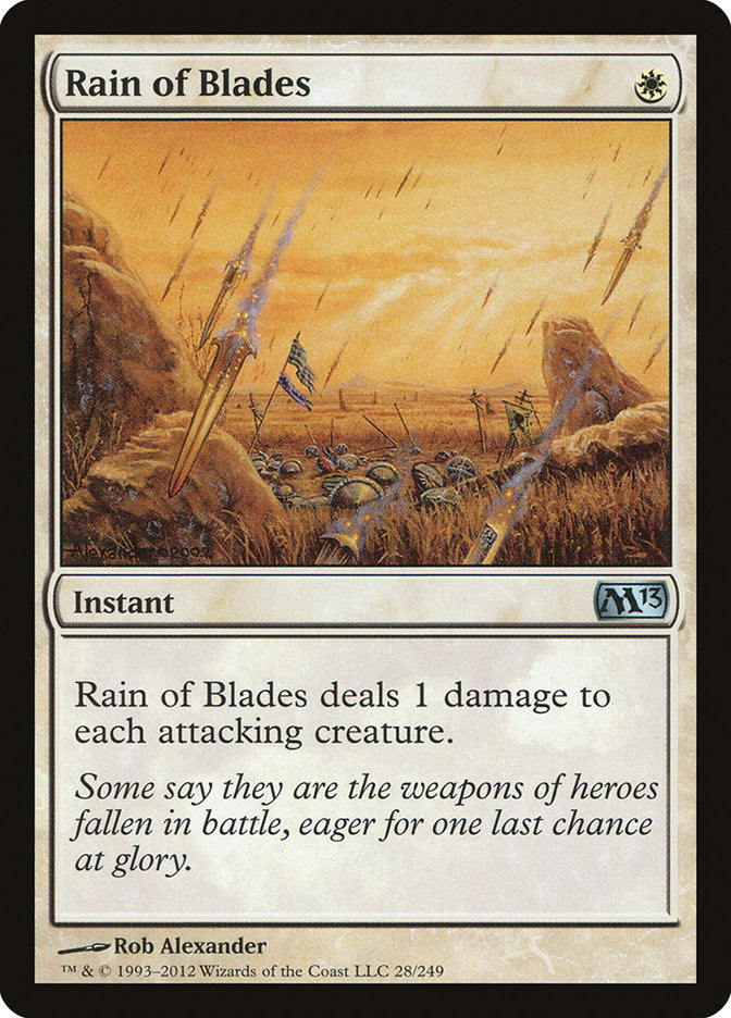 Rain of Blades [Magic 2013] | Tables and Towers