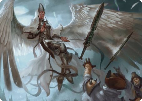 Angelic Quartermaster Art Card [Innistrad: Crimson Vow Art Series] | Tables and Towers