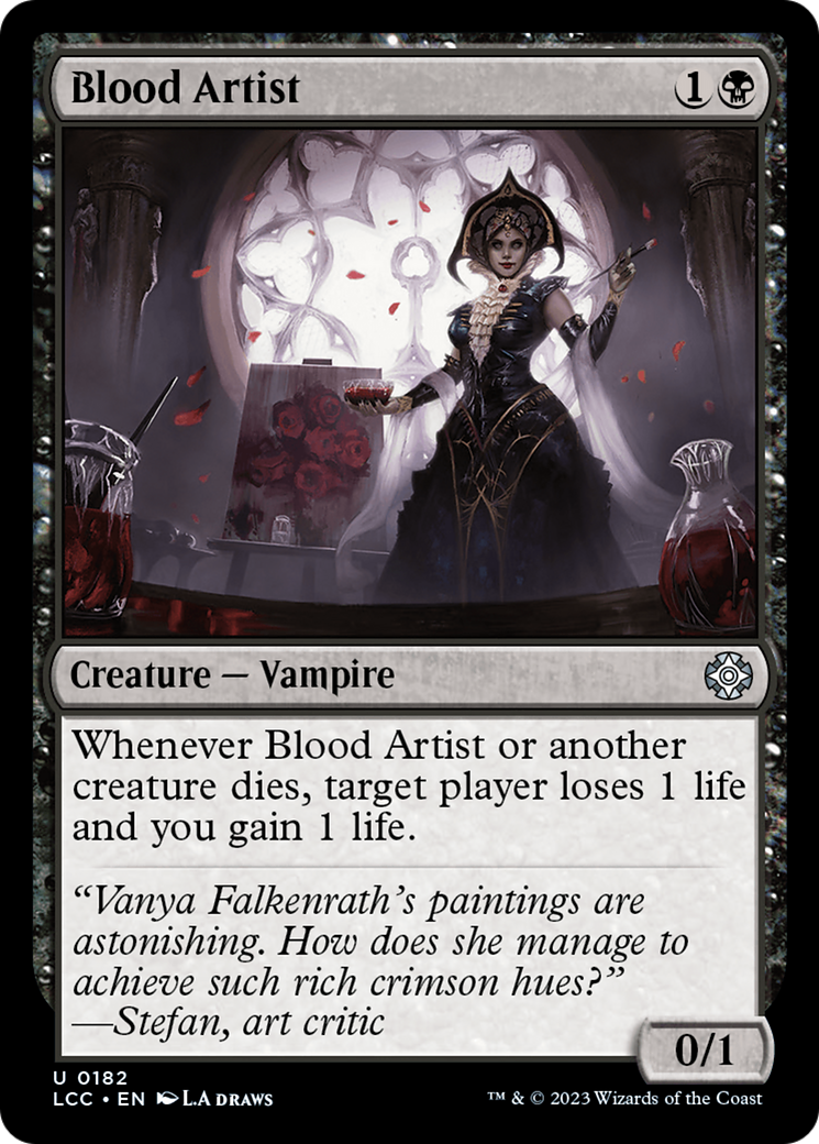 Blood Artist [The Lost Caverns of Ixalan Commander] | Tables and Towers