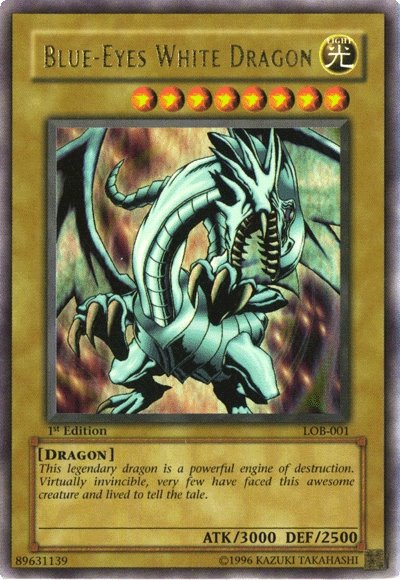 Blue-Eyes White Dragon [LOB-001] Ultra Rare | Tables and Towers