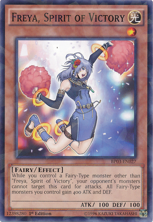 Freya, Spirit of Victory [BP03-EN027] Shatterfoil Rare | Tables and Towers