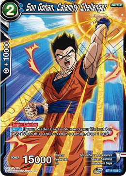 Son Gohan, Calamity Challenger (BT14-038) [Cross Spirits] | Tables and Towers