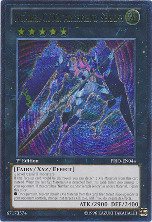 Number C102: Archfiend Seraph [PRIO-EN044] Ultimate Rare | Tables and Towers