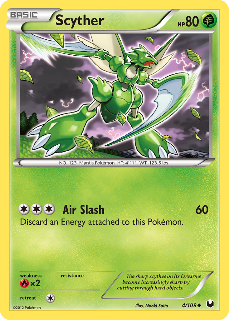 Scyther (4/108) [Black & White: Dark Explorers] | Tables and Towers