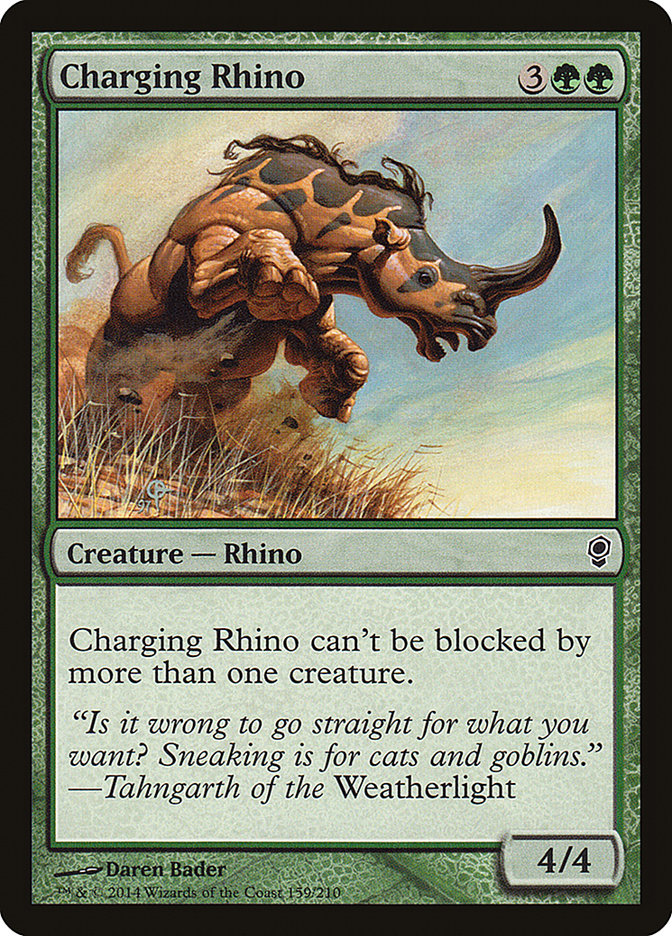 Charging Rhino [Conspiracy] | Tables and Towers