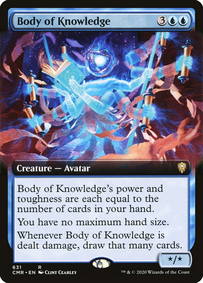 Body of Knowledge (Extended Art) [Commander Legends] | Tables and Towers