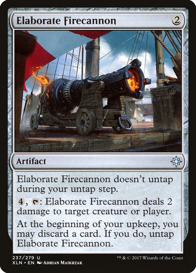 Elaborate Firecannon [Ixalan] | Tables and Towers