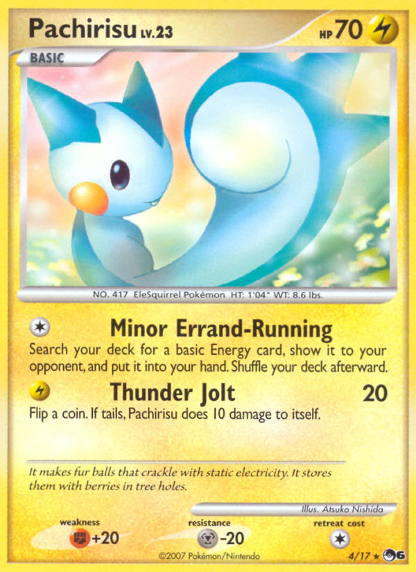 Pachirisu (4/17) [POP Series 6] | Tables and Towers