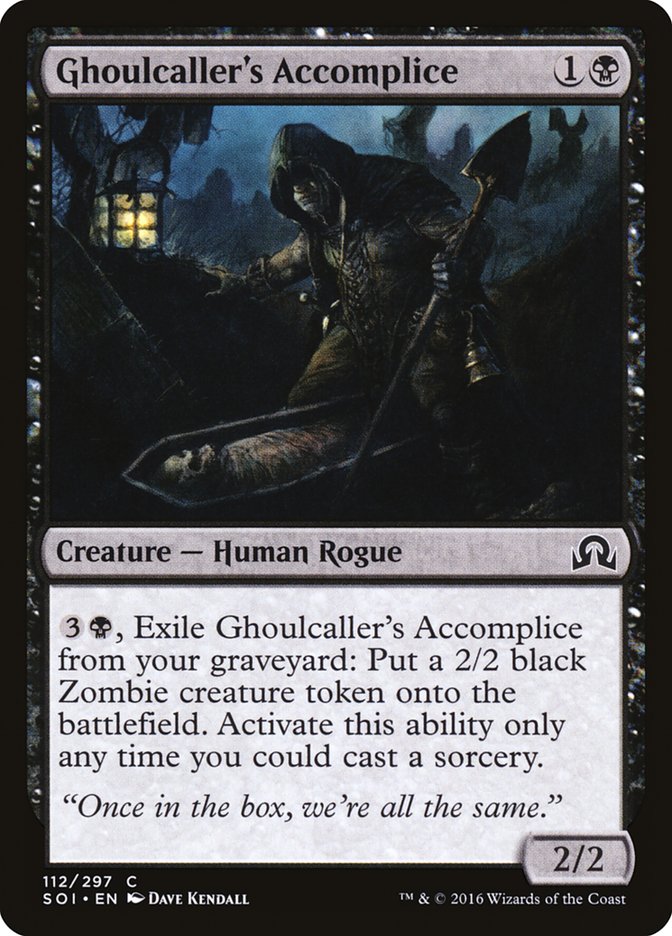 Ghoulcaller's Accomplice [Shadows over Innistrad] | Tables and Towers