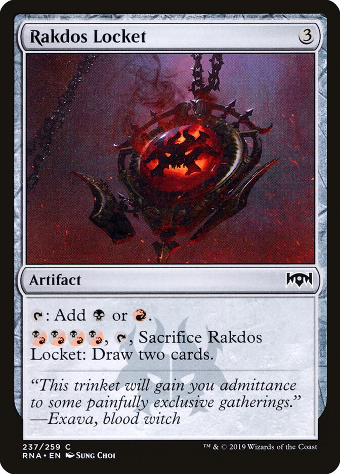 Rakdos Locket [Ravnica Allegiance] | Tables and Towers