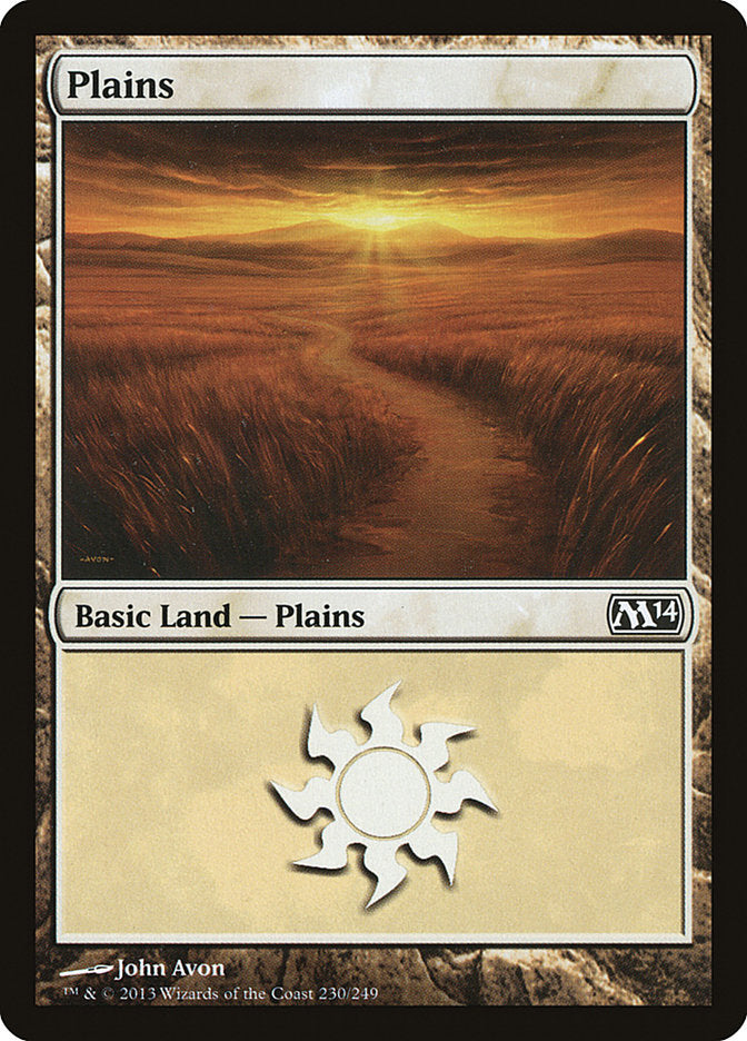 Plains (230) [Magic 2014] | Tables and Towers