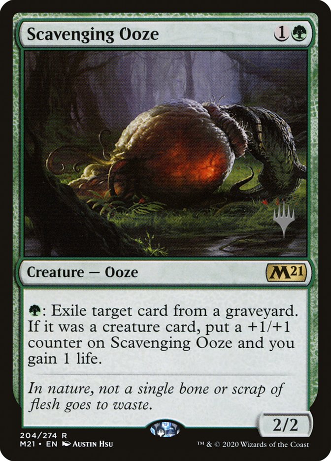 Scavenging Ooze (Promo Pack) [Core Set 2021 Promos] | Tables and Towers