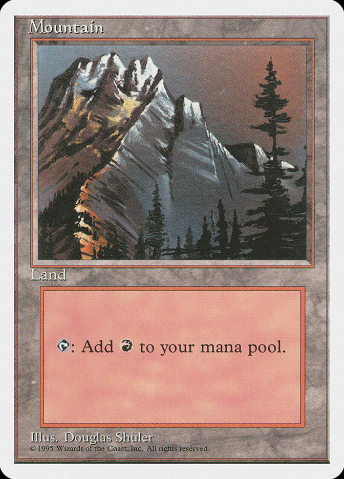 Mountain (Snow Top / Highest Point on Left) [Fourth Edition] | Tables and Towers