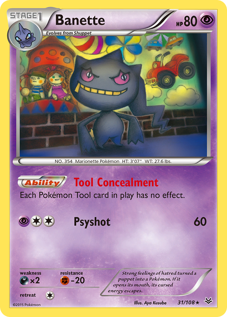 Banette (31/108) [XY: Roaring Skies] | Tables and Towers